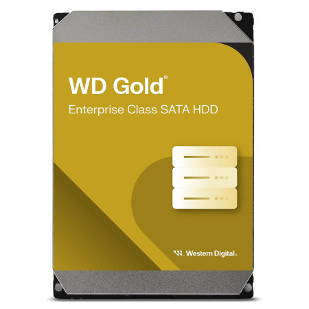 WD 10TB 512MB 7200 3.5" SATA3 Gold Enterprise HDD
