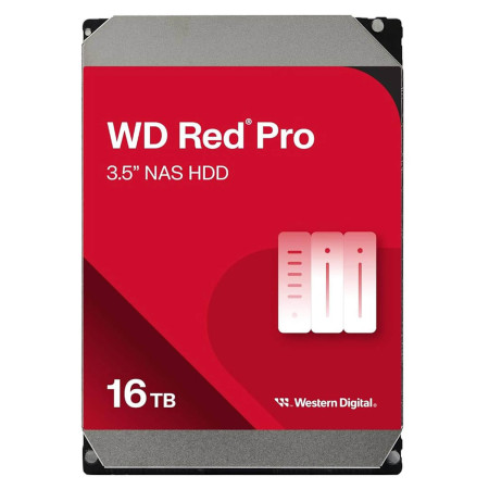 WD 16TB 512MB 7200 3.5" SATA3 NAS Red Pro HDD