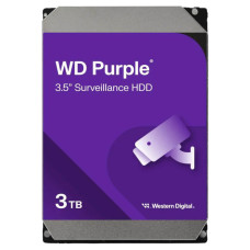 WD 3TB 256MB 5400 3.5" SATA3 Purple HDD