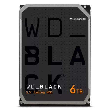 WD 6TB 256MB 7200 3.5" SATA3 Black HDD