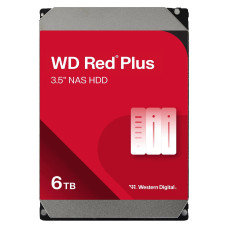 WD 6TB 256MB 5400 3.5" SATA3 Red Plus NAS HDD