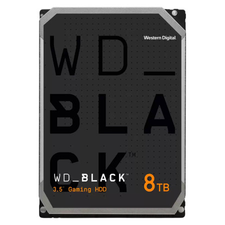 WD 8TB 256MB 7200 3.5" SATA3 Black HDD