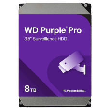 WD 8TB 256MB 7200 3.5" SATA3 Purple Pro HDD
