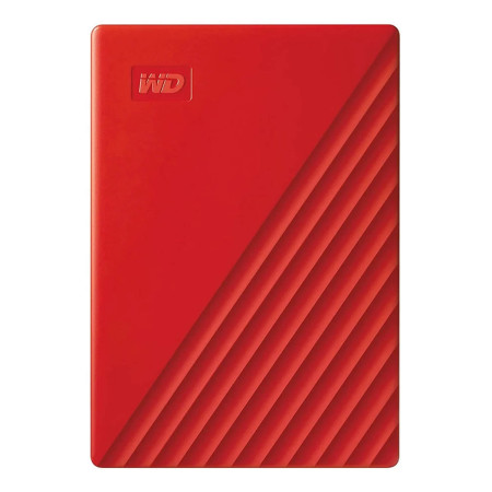 WD My Passport 4TB USB3.0 2.5" Portable HDD Red