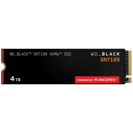 WD SN7100 4TB NVMe Gen4.0 M.2 SSD Black