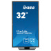 מסך מחשב IIYAMA 31.5" ProLite IPS QHD 100Hz 3ms