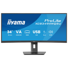 מסך מחשב קעור IIYAMA 34" ProLite VA UWQHD 120Hz 0.4ms 1500R