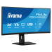 מסך מחשב קעור IIYAMA 34" ProLite VA UWQHD 120Hz 0.4ms 1500R