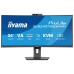 מסך מחשב קעור IIYAMA 34" ProLite VA UWQHD 120Hz 0.4ms 1500R