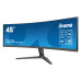 מסך מחשב קעור לגיימינג IIYAMA 45" ProLite VA Dual QHD VA 165Hz 0.8ms 1500R