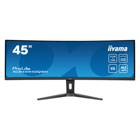 מסך מחשב קעור לגיימינג IIYAMA 45" ProLite VA Dual QHD VA 165Hz 0.8ms 1500R