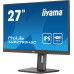 מסך מחשב IIYAMA 27" ProLite IPS FHD 75Hz 4ms