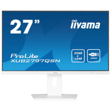 מסך מחשב IIYAMA 27" ProLite IPS QHD 100Hz 1ms White