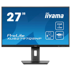 IIYAMA 27" ProLite WQHD 100Hz 1ms USB-C/96W/KVM/Lan IPS Monitor