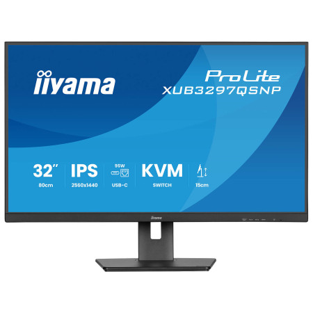 מסך מחשב IIYAMA 32’’ ProLite IPS QHD 100Hz 1ms