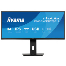 מסך מחשב IIYAMA 34" ProLite IPS UWQHD 120Hz 1ms